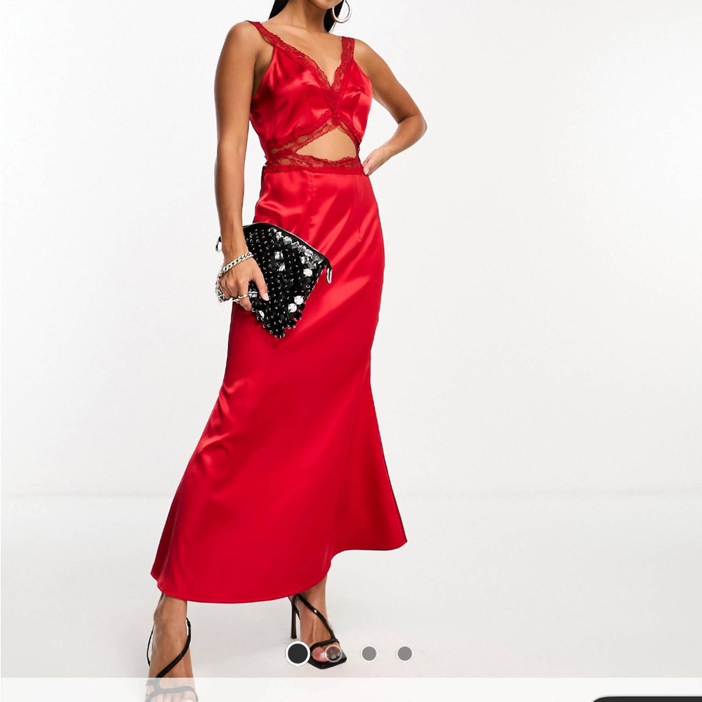 Red dress